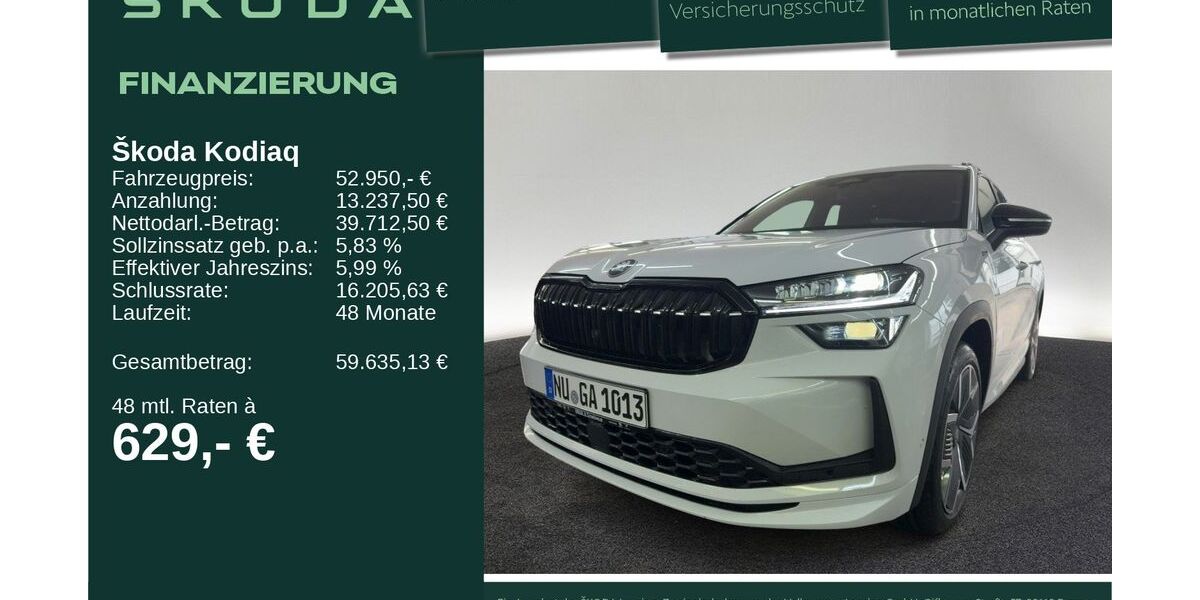 Skoda Kodiaq 13.001 km 49.850 &euro; Neu-Ulm 89231