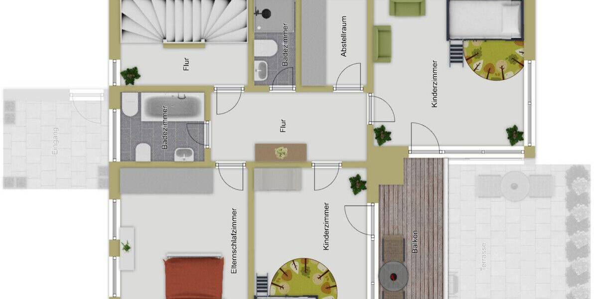 Mehrfamilienhaus, Wohnhaus Neu-Ulm Pfuhl - 6 Zimmer, 199 m&sup2;, 649.000&euro; | Angebot:26891753