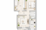 3-Zimmer-Wohnung mit zusätzlichem ausgebautem Zimmer im Dachgeschoss - Etagenwohnung Ulm Weststadt | Angebot:26491749