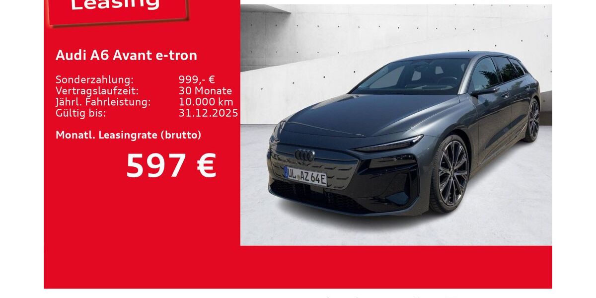 Audi A6 e-tron 18.001 km 72.450 &euro; Ulm 89073