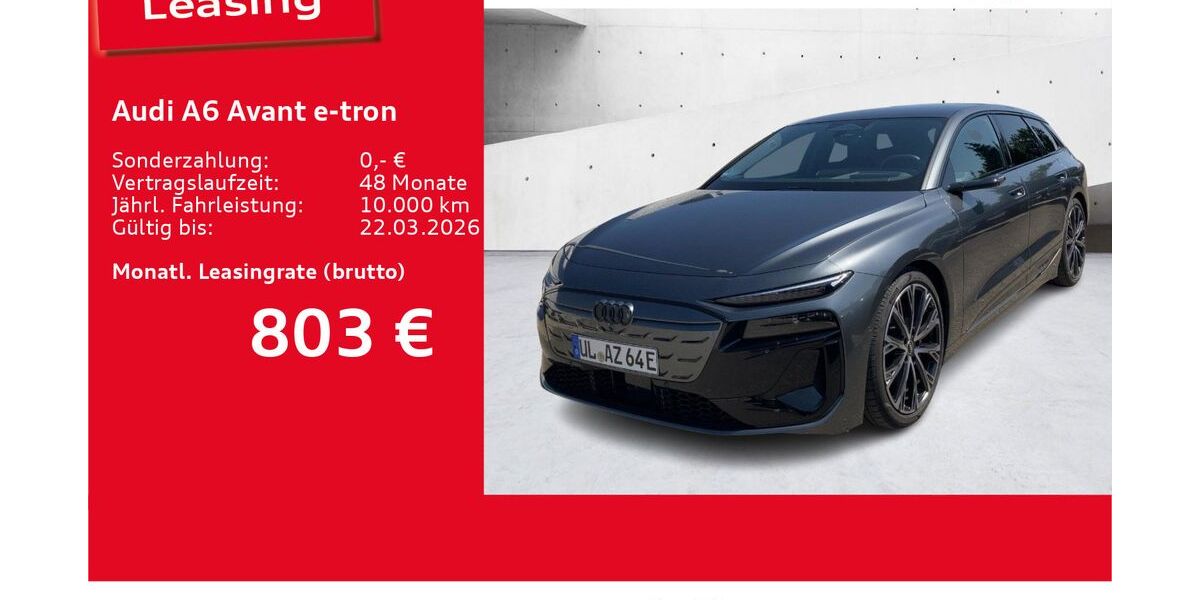 Audi A6 e-tron 19.998 km 69.850 &euro; Ulm 89073