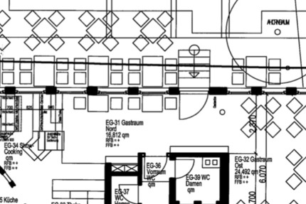 Cafe - Bar - Restaurant - Ladenfläche in Stadtmitte Heidenheim zimmer