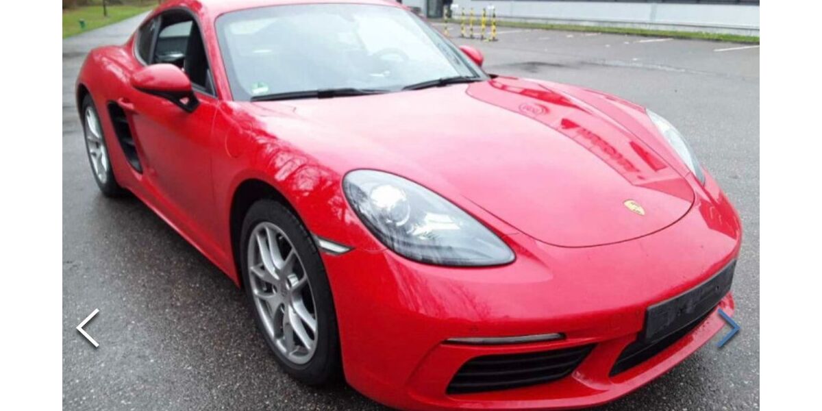 Porsche Cayman 38.000 km 54.900 &euro; Ulm 89075