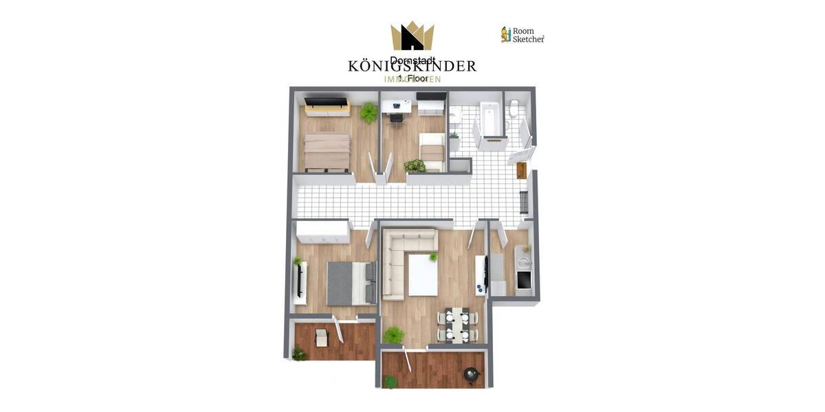 ***Skyline living, Ihre 4 -Zi.-Whg über den Dächern*** 4 zimmer