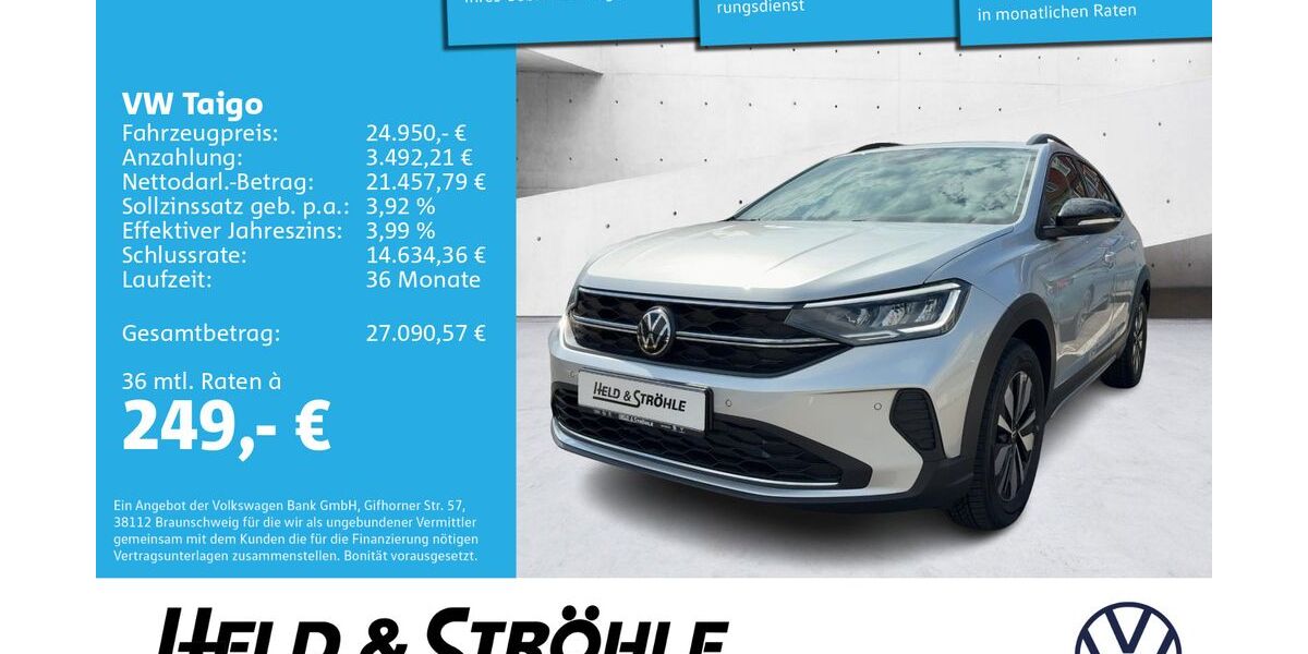 VW Taigo 2.001 km 23.950 &euro; Neu-Ulm 89231