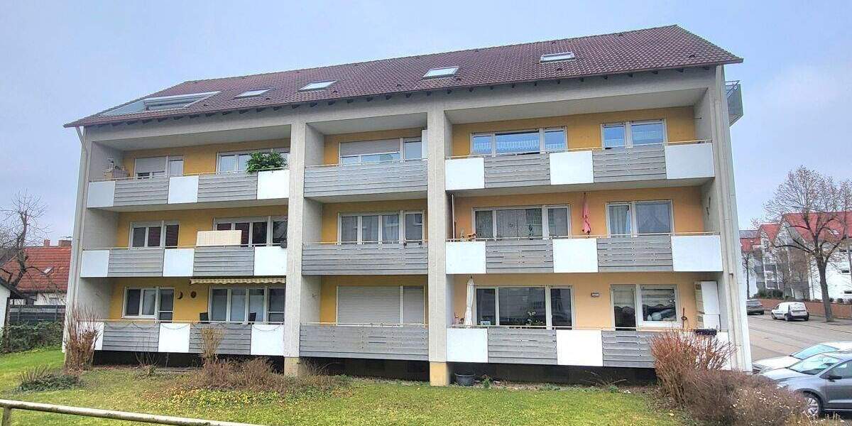 Etagenwohnung Neu-Ulm Pfuhl - 3 Zimmer, 86 m&sup2;, 330.000&euro; | Angebot:25664454