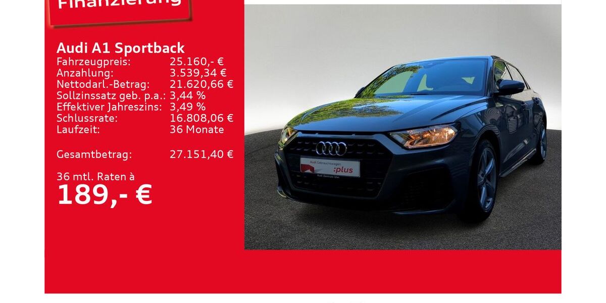 Audi A1 4.688 km 24.890 &euro; Ulm 89073