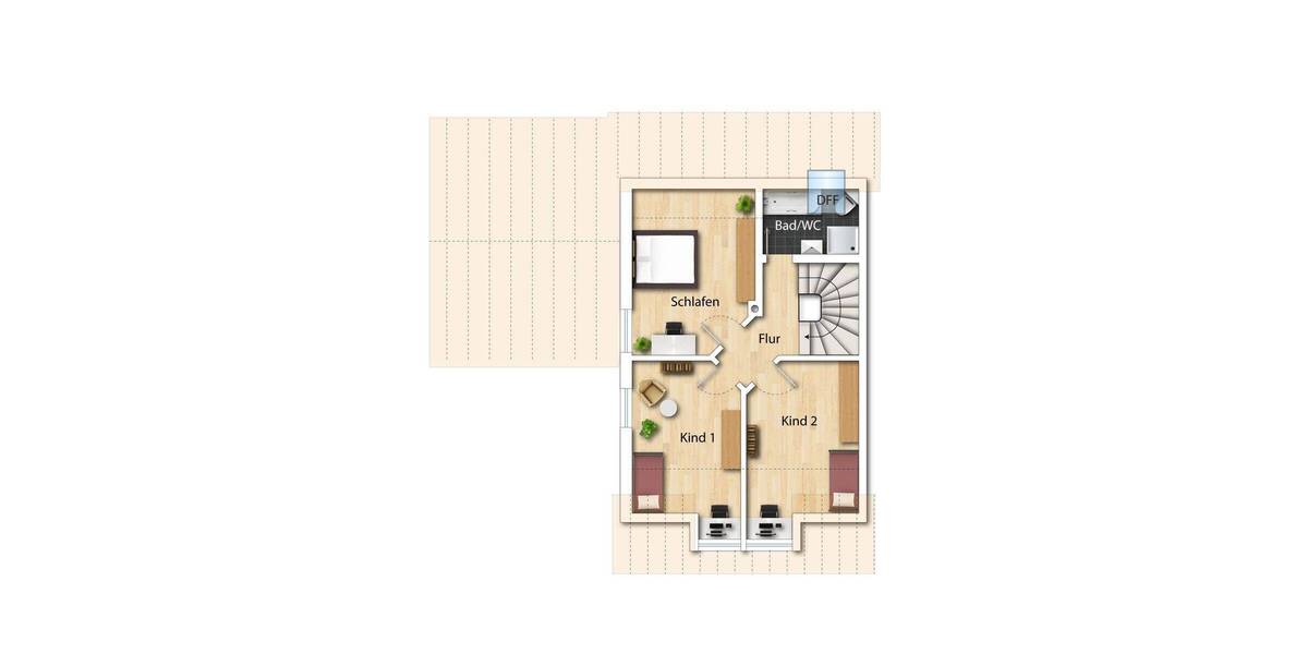 Doppelhaushälfte Bellenberg - 4 Zimmer, 109 m&sup2;, 369.000&euro; | Angebot:26929932
