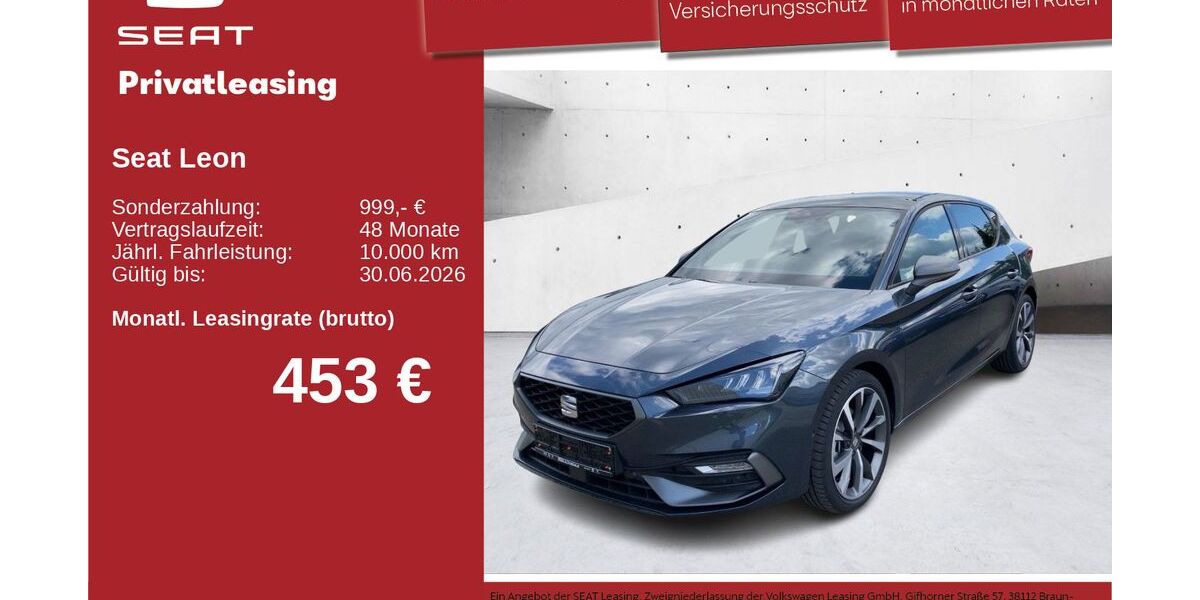 Seat Leon 5.000 km 37.970 &euro; Neu-Ulm 89231