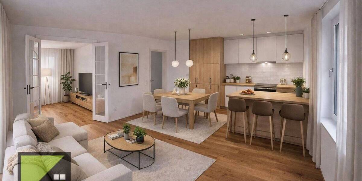 Etagenwohnung Ulm / Söflingen Weststadt - 3 Zimmer, 97 m&sup2;, 567.000&euro; | Angebot:26257445