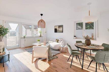 Provisionsfrei, sofort einziehen, helle 3 Zimmer Wohnung in beliebter Lage Neu-Ulm Offenhausen 3 zimmer