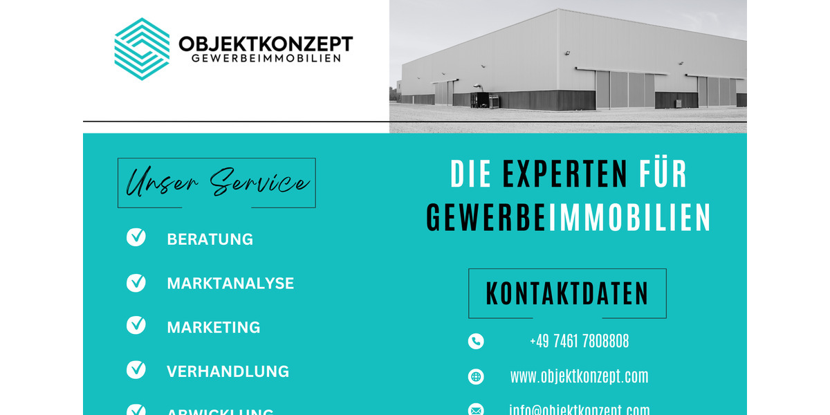 Gewerbeobjekt Ulm Söflingen - 2.676&euro; | Angebot:26567593