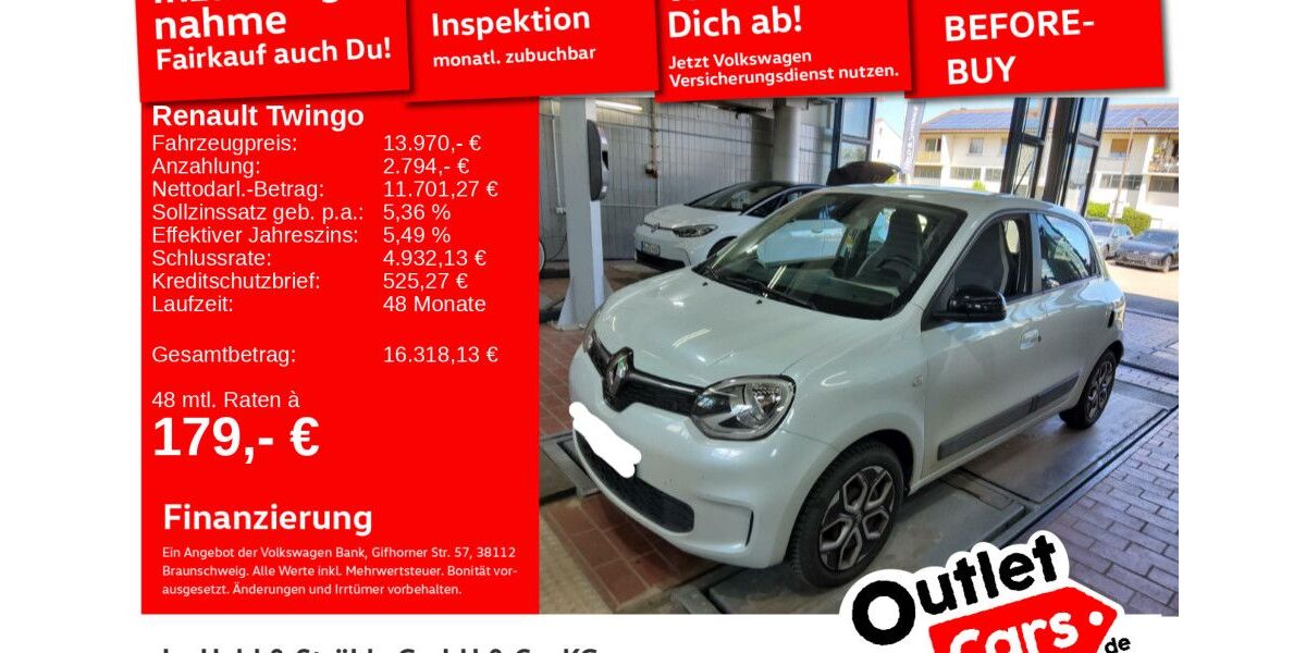 Renault Twingo 13.944 km 13.970 &euro; Senden 89250