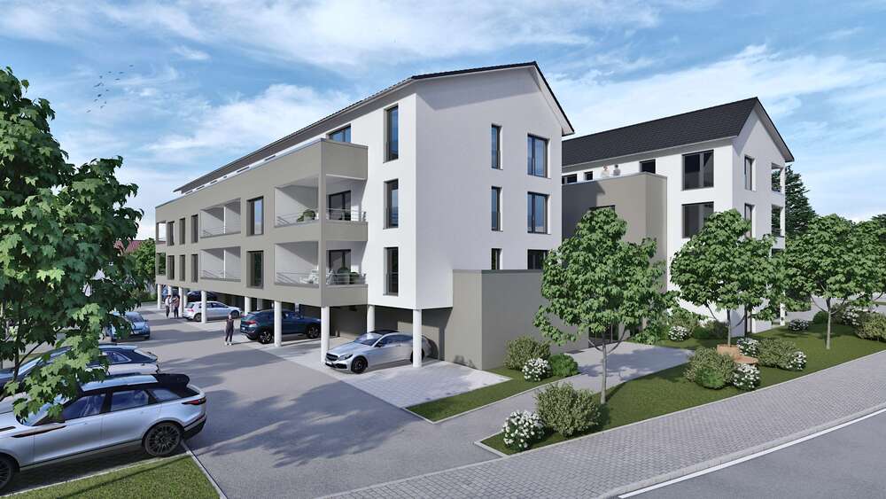 Etagenwohnung Dornstadt - 2.5 Zimmer, 52 m&sup2;, 251.670&euro; | Angebot:26572975