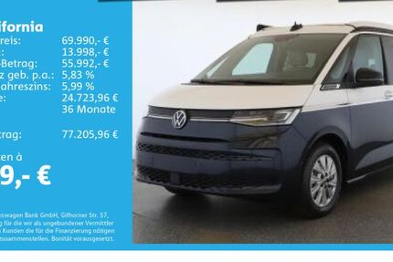 VW T7 California 19.753 km 69.990 &euro; Ulm 89079