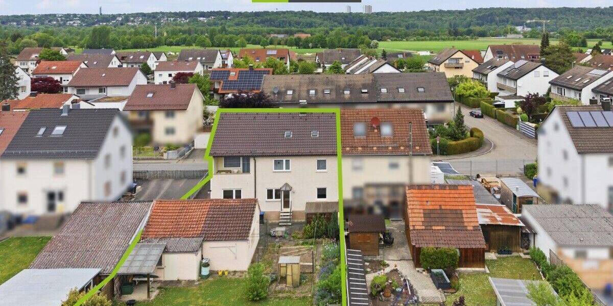 Doppelhaushälfte Neu-Ulm / Pfuhl Pfuhl - 8 Zimmer, 182 m&sup2;, 570.000&euro; | Angebot:26815865