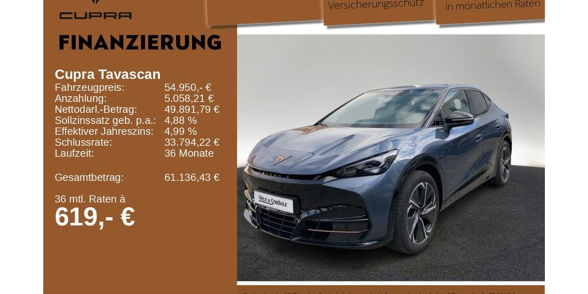 Cupra Tavascan 3.001 km 51.450 &euro; Neu-Ulm 89231