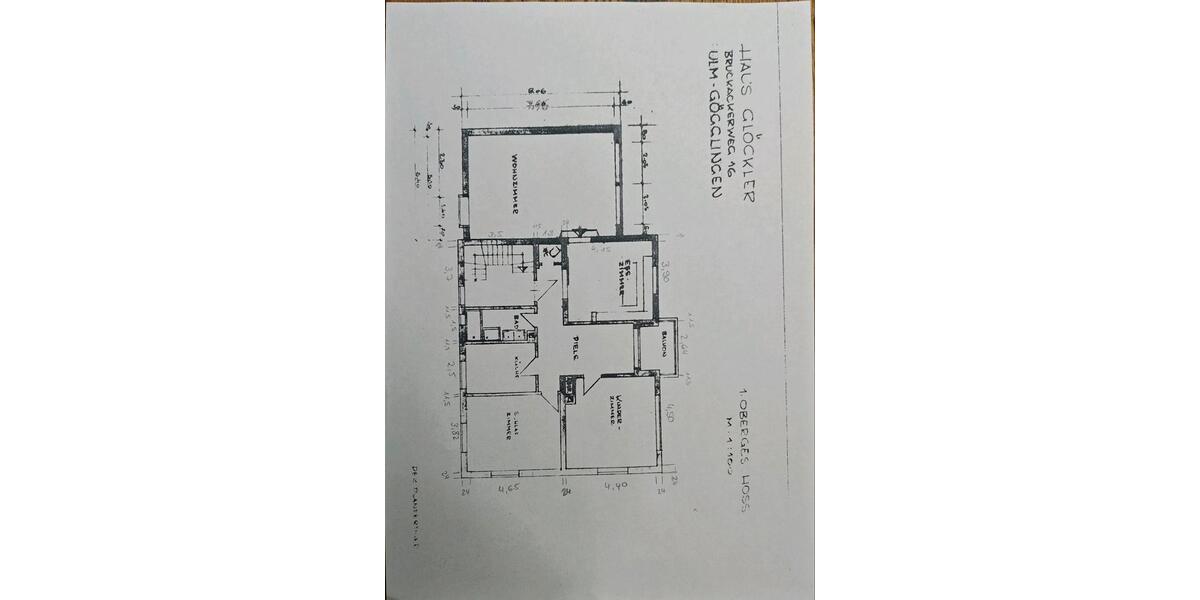 Hochparterre Ulm Donautal - 4.5 Zimmer, 136 m&sup2;, 1.500&euro; | Angebot:26670370