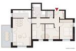 Etagenwohnung Blaustein Ehrenstein - 4 Zimmer, 98 m&sup2;, 1.280&euro; | Angebot:26744861