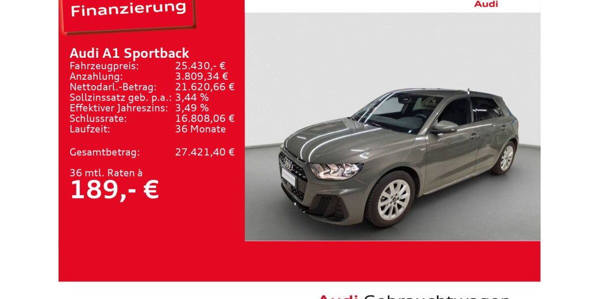 Audi A1 4.688 km 25.160 &euro; Ulm 89073