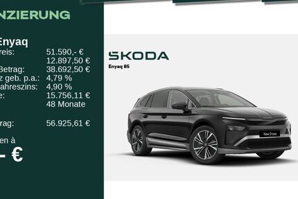 Skoda Enyaq 8.887 km 51.590 &euro; Neu-Ulm 89231