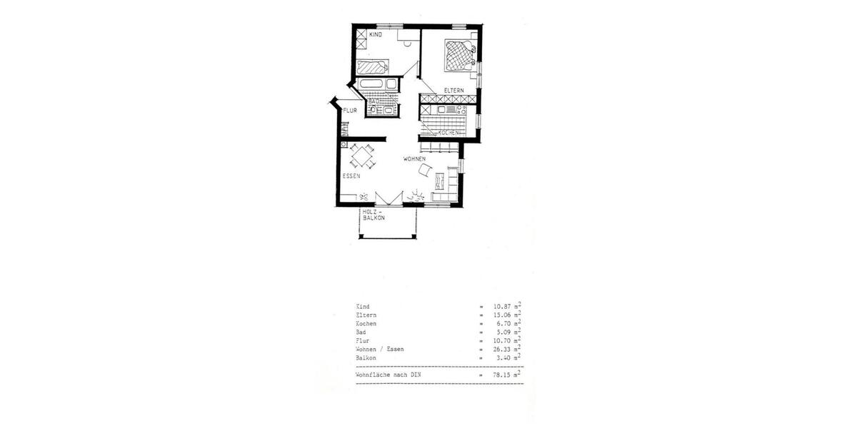 Etagenwohnung Niederstotzingen - 3 Zimmer, 78 m&sup2;, 330.000&euro; | Angebot:26518294