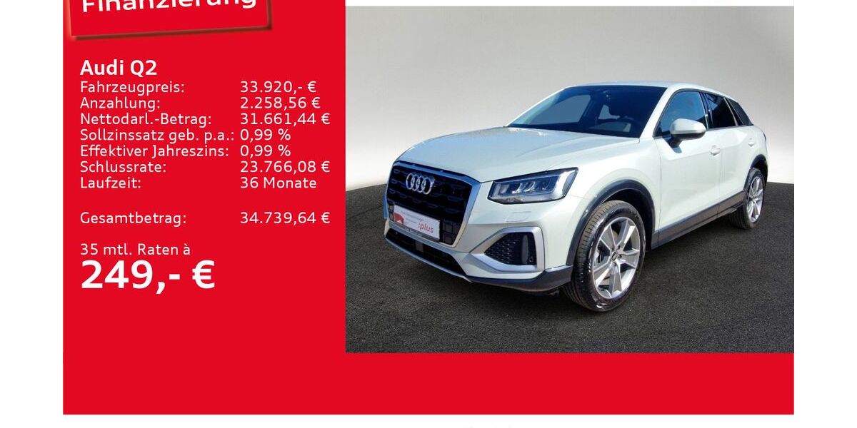 Audi Q2 6.780 km 32.920 &euro; Ulm 89073