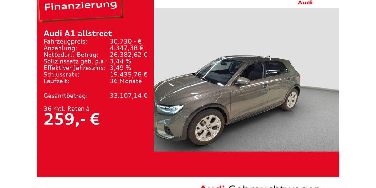 Audi A1 4.965 km 30.460 &euro; Ulm 89073