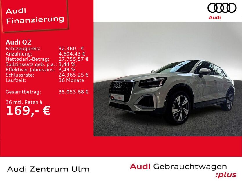 Audi Q2 5.637 km 31.790 € Ulm 89073