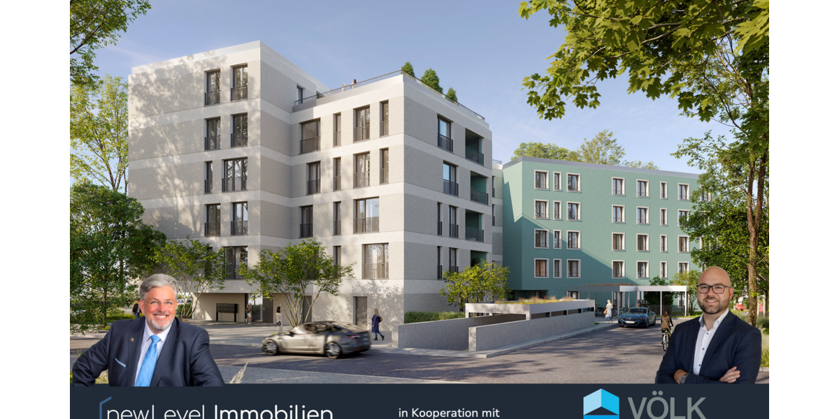 Etagenwohnung Neu-Ulm Ludwigsfeld - 3 Zimmer, 84 m&sup2;, 494.910&euro; | Angebot:24902219