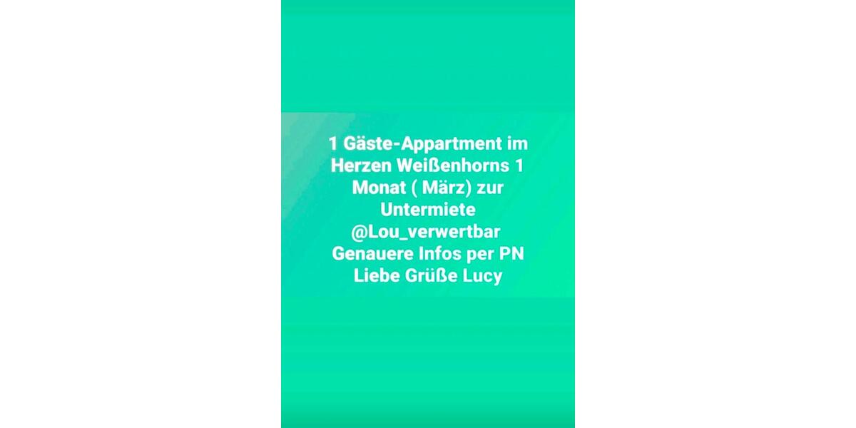 Etagenwohnung Weißenhorn - 2 Zimmer, 50 m&sup2;, 600&euro; | Angebot:25046040