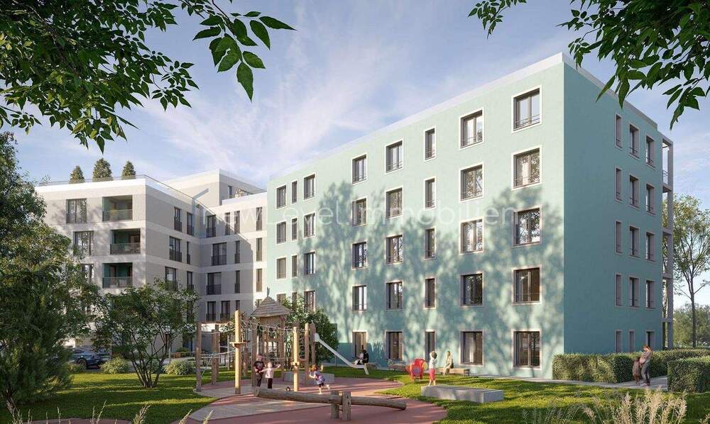 Etagenwohnung Neu-Ulm Ludwigsfeld - 2 Zimmer, 65 m&sup2;, 397.720&euro; | Angebot:24972335