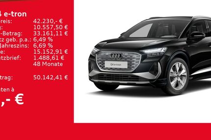 Audi Q4 e-tron 6.315 km 41.860 &euro; Ulm 89073