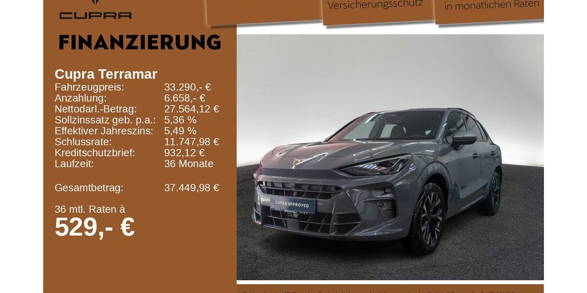 Cupra Terramar 8.941 km 33.290 &euro; Neu-Ulm 89231