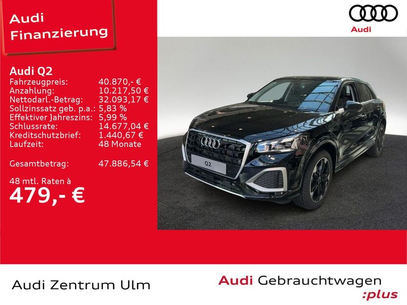 Audi Q2 2.000 km 40.870 € Ulm 89073