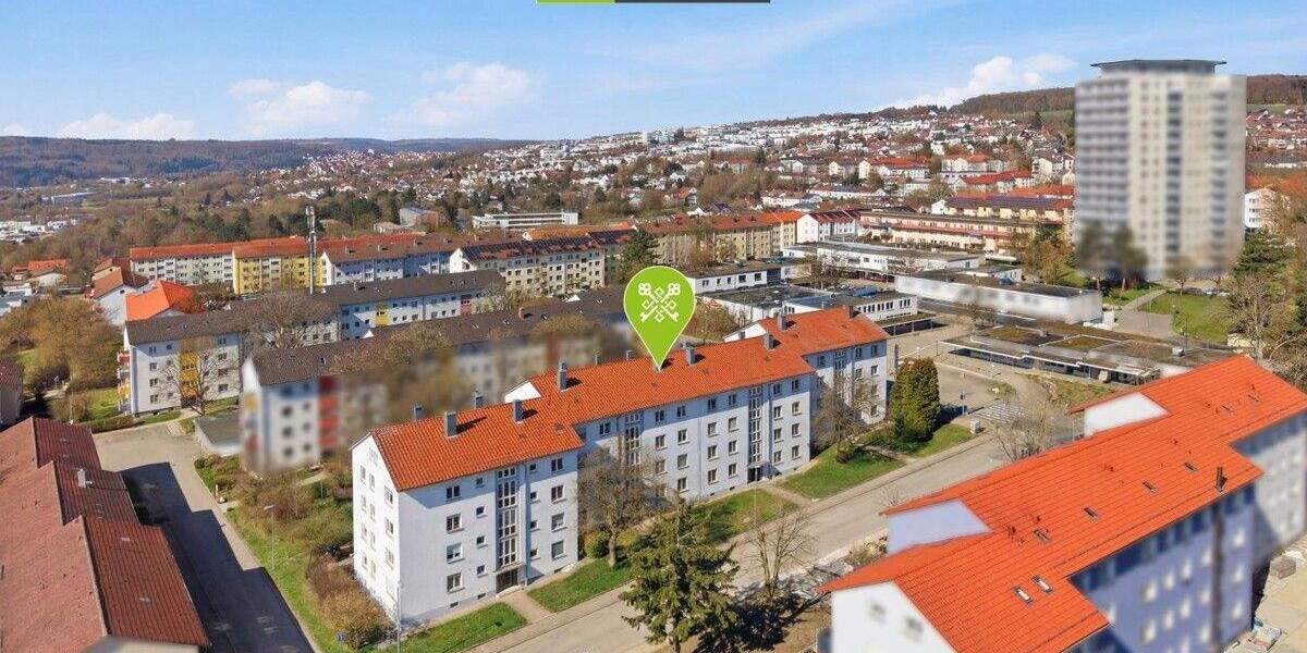 Etagenwohnung Ulm Eselsberg - 3 Zimmer, 68 m&sup2;, 275.000&euro; | Angebot:25938752