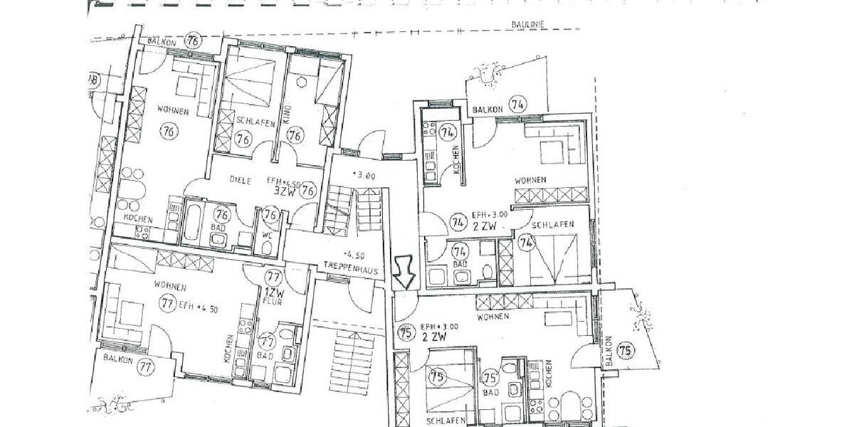 Erdgeschoßwohnung Laichingen - 2.5 Zimmer, 49 m&sup2;, 143.000&euro; | Angebot:25394735