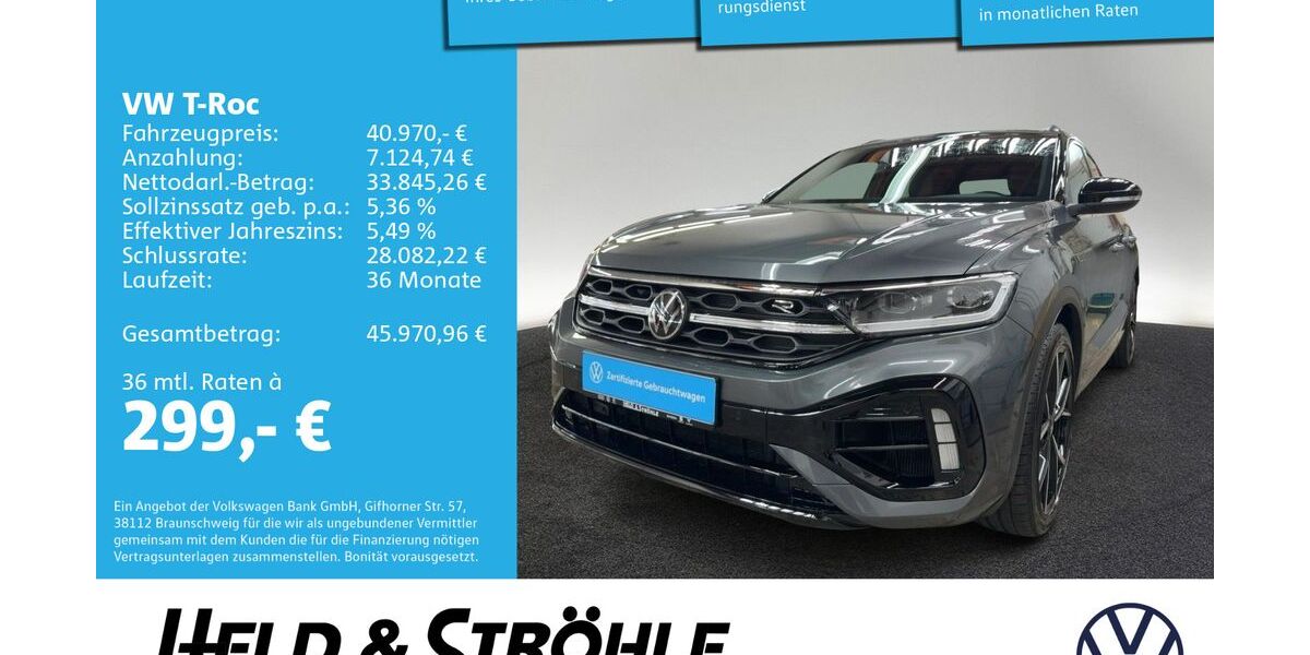 VW T-Roc 16.895 km 39.760 &euro; Neu-Ulm 89231