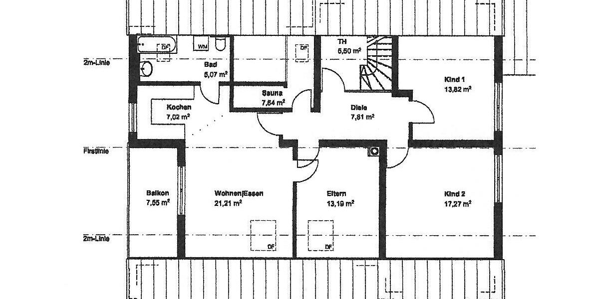Dachgeschoßwohnung Erbach - 4 Zimmer, 97 m&sup2;, 950&euro; | Angebot:25491533