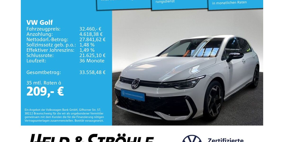 VW Golf 3.782 km 32.160 &euro; Neu-Ulm 89231