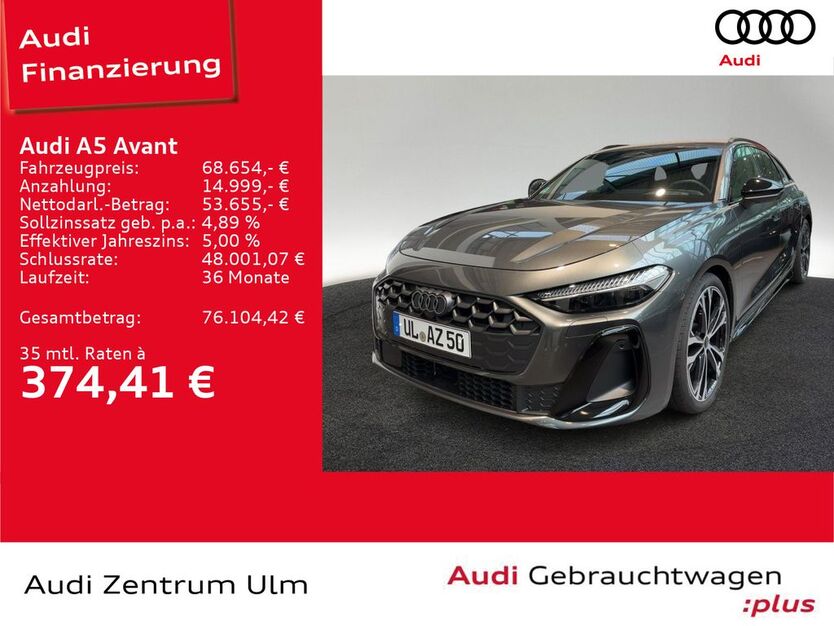 Audi A5 4.500 km 66.870 € Ulm 89073