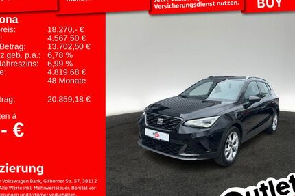 Seat Arona 16.906 km 18.270 &euro; Senden 89250
