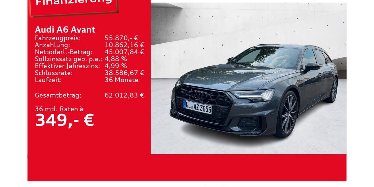 Audi A6 9.901 km 52.870 &euro; Ulm 89073