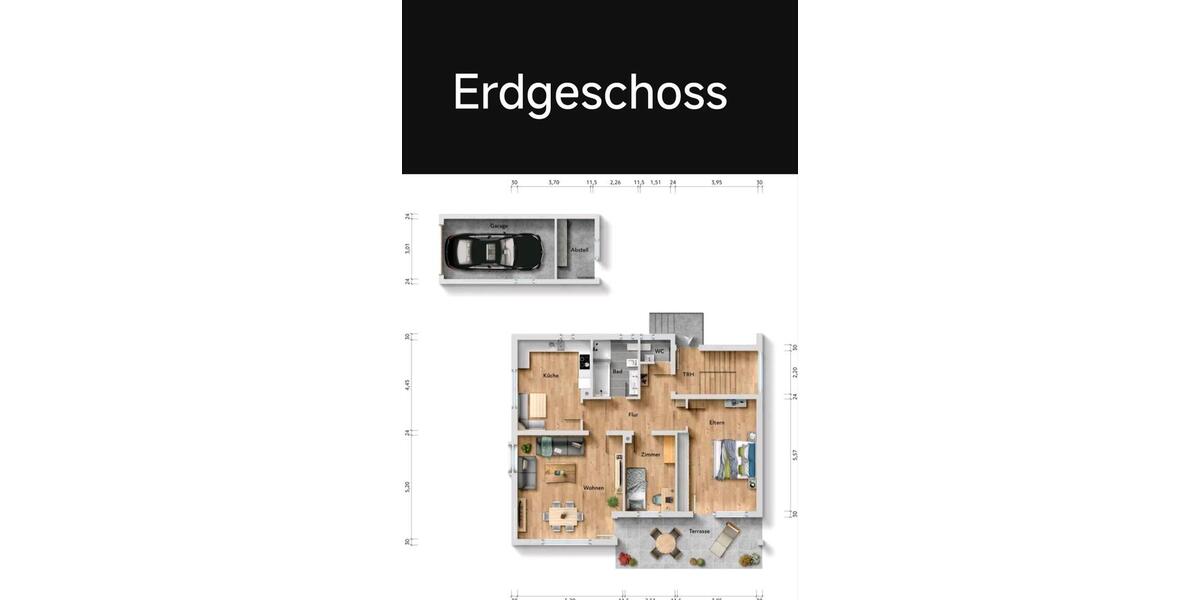 Einfamilienhaus Nersingen - 5 Zimmer, 250 m&sup2;, 530.000&euro; | Angebot:26135346