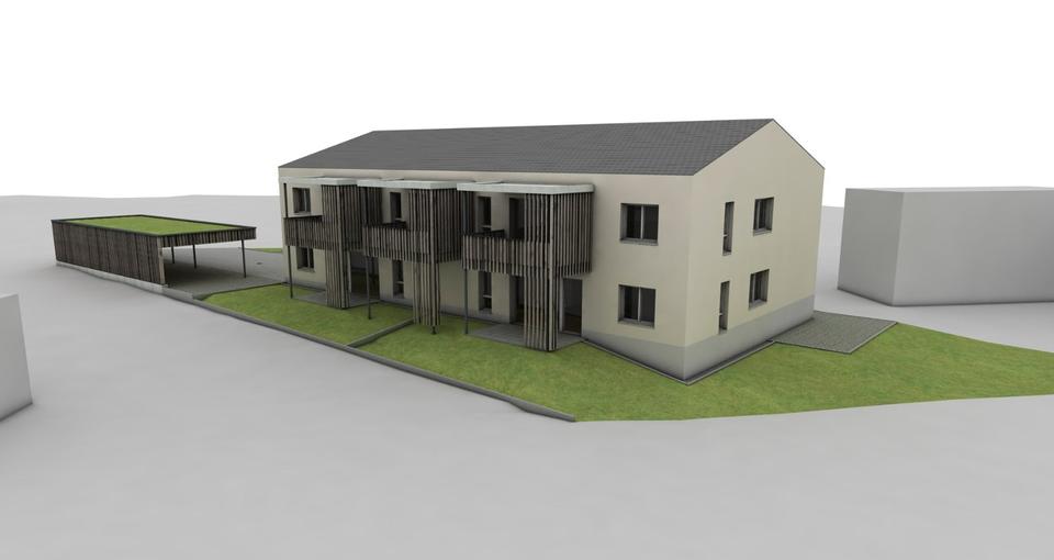 Erstbezug - Hochwertige 3-Zimmer-EG-Wohnung im Neubau (01) 3 zimmer