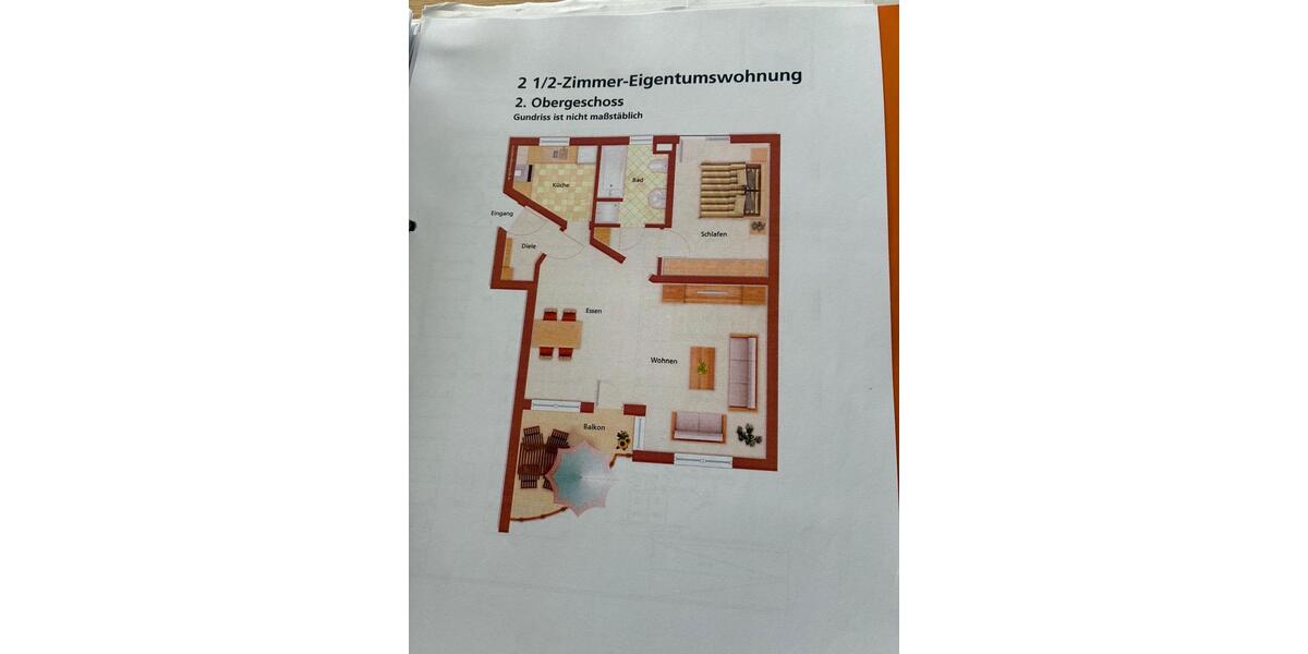 Etagenwohnung Blaubeuren - 2.5 Zimmer, 65 m&sup2;, 245.000&euro; | Angebot:27003095