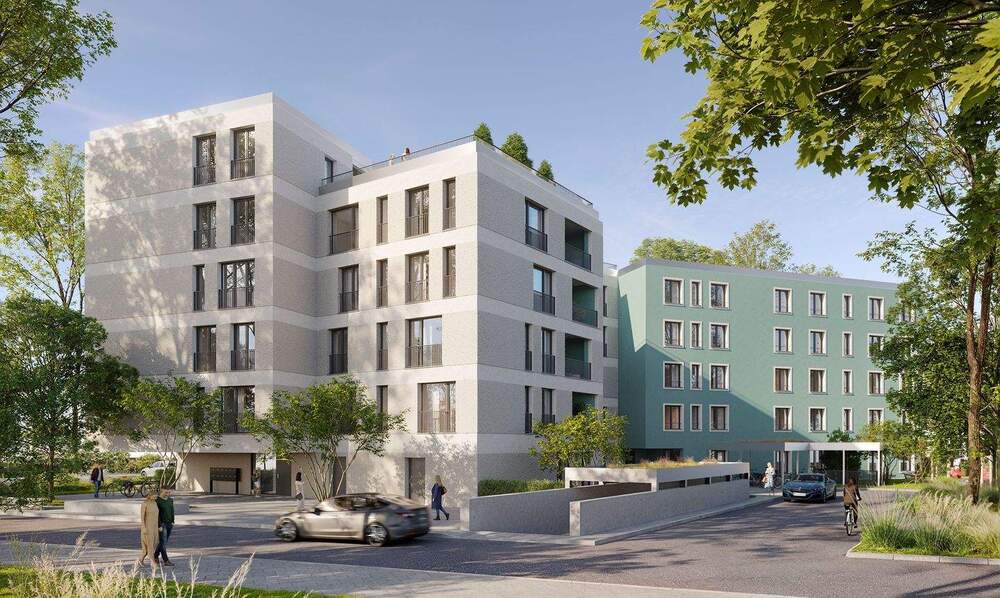 Etagenwohnung Neu-Ulm Ludwigsfeld - 2 Zimmer, 63 m&sup2;, 381.000&euro; | Angebot:25681542