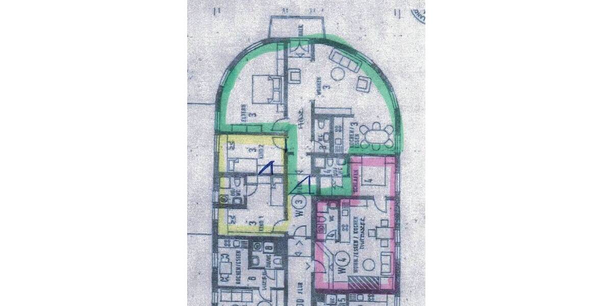 Etagenwohnung Herrlingen Herrlingen - 5 Zimmer, 157 m&sup2;, 335.000&euro; | Angebot:26502407