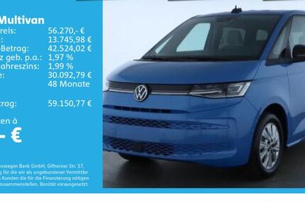 VW T7 Multivan 6.820 km 55.660 &euro; Ulm 89079