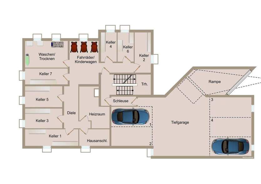 Invest - Mehrfamilienhaus in attraktiver Wohnlage 1 zimmer